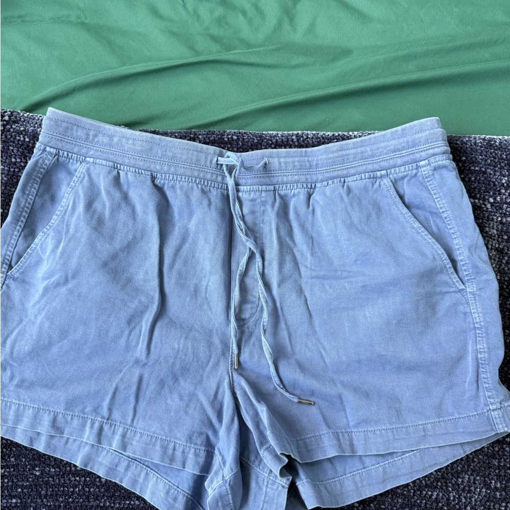 GAP Blue Athletic Shorts Lightweight Elastic Waist